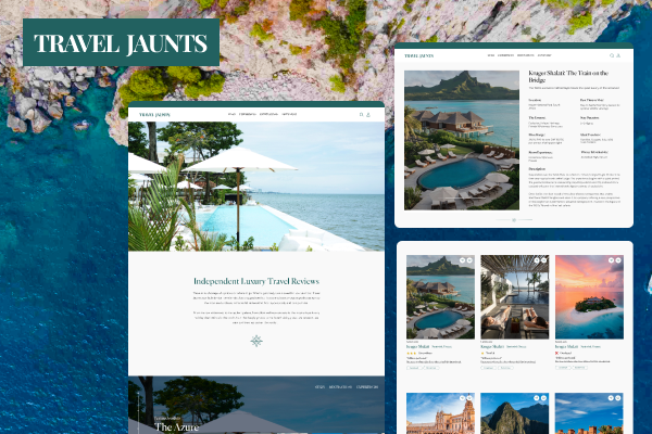 Travel Jaunts project preview